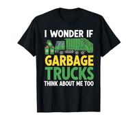 Think About Me Too Recycling Separation Garbage Truck T-Shirt