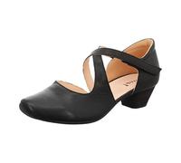 THINK! Aida_484240, Women’s Ankle Strap Heels, (Schwarz 00), 6.5 UK (40 EU)
