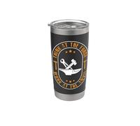 Think at the Forge Work at the Anvil - Blacksmith Stainless Steel Insulated Tumbler