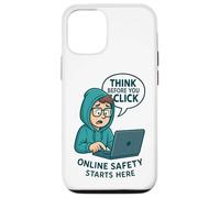 Think Before You Click - Cybersecurity Awareness Case for iPhone 12/12 Pro