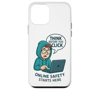 Think Before You Click - Cybersecurity Awareness Case for iPhone 12 mini