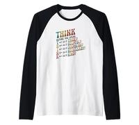 Think Before You Speak Teacher Kindness Raglan Baseball Tee