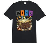 Think Chemistry Elements Funny Science Nerd Periodic Table M Comfort Colors Adult Heavyweight T-Shirt