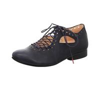 Think! Damen GUAD2 chromfrei gegerbte nachhaltige Halbschuhe, Navy 8010