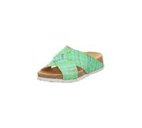 Think! Damen KOAK chromfrei gegerbte nachhaltige Pantolette, Green 9180