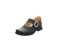 Think! Damen PENSA chromfrei gegerbte nachhaltige Halbschuhe, SCHWARZ 0000