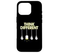 Think Different Lateral thinking Lights Lamps Bulbs Case for iPhone 16 Pro