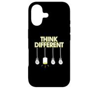 Think Different Lateral thinking Lights Lamps Bulbs Case for iPhone 17