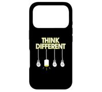 Think Different Lateral thinking Lights Lamps Bulbs Case for iPhone 17 Pro