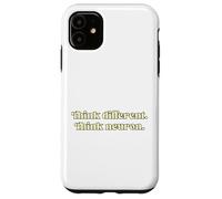 Think different. Think neuron. Case for iPhone 11