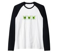 Think Elements Explore The Periodic Table Raglan Baseball Tee