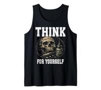 Think for Yourself Freedom Free Thinker Democracy Propaganda Tank Top