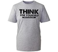 Think for Yourself While It’s Still Legal - Bold and Motivational Statement T-Shirt, Anti Labour Party Government Protest Shirt, Gift Unisex Tee Top
