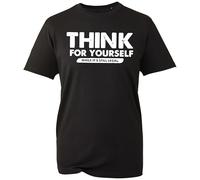 Think for Yourself While It’s Still Legal - Bold and Motivational Statement T-Shirt, Anti Labour Party Government Protest Shirt, Gift Unisex Tee Top