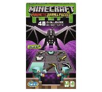 ThinkFun Minecraft Magnetic Travel Puzzle Challenge - Logic Brain Game and STEM Toy for Kids and Adults Age 8 Years Up