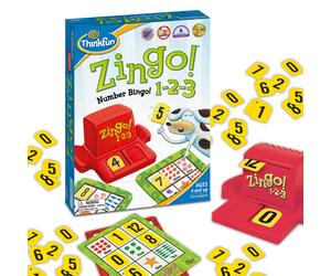 Think Fun Zingo 1-2-3 ThinkFun Zingo 1-2-3 Number Bingo Game Perfe (US IMPORT)