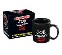Think Great Gifts Job (Blow) Vacancy - Hilarious Heat Changing Mug - An Essential Idea For: Girlfriend, wife, Ladies, Fiancée, partner, couple