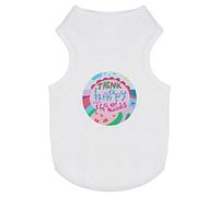 'Think Happy Thoughts' Pet Dog/Cat T-Shirt (PT00136878)