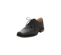 Think! Herren GURU chromfrei gegerbte nachhaltige Halbschuhe, Schwarz 0010