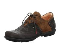 Think! Herren KONG chromfrei gegerbte nachhaltige Halbschuhe, ESPRESSO/KOMBI 3010