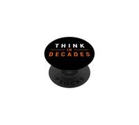 Think in Decades Bitcoin Digital Asset Philosophy PopSockets Adhesive PopGrip