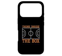 Think Inside The Box Futsal Court A Futsal Player Goalkeeper Case for iPhone 17 Pro