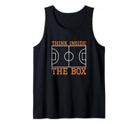 Think Inside The Box Futsal Court A Futsal Player Goalkeeper Tank Top