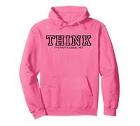 THINK It's Not Illegal Yet Collegiate Style Pullover Hoodie