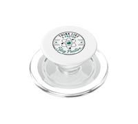 Think Like A Proton Stay Positive Science Nerd Chemistry Pun PopSockets PopGrip for MagSafe