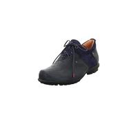 Think! Men's Kong Herren Lederfutter Derby, Navy Estate 8070, 12 UK