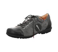 Think! Men's Kong Sustainable Interchangeable Footbed Lace-Up Shoes, Black/Combi 0000, 42.5 EU, Black Estate 0000, 9.5 UK
