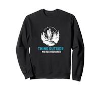 Think Outside Nature Lover Adventure Hiking Sweatshirt