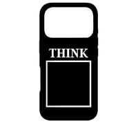 Think Outside the Box - Blue Sky Thinking - Funny Slogan Case for iPhone 17 Pro