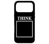 Think Outside the Box - Blue Sky Thinking - Funny Slogan Case for iPhone 17 Pro Max