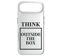 Think Outside the Box - Blue Sky Thinking - Funny Slogan Case for iPhone Air