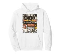 Think Outside the Box Engineering Humor Pullover Hoodie