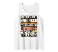 Think Outside The Box Engineering Humor Tank Top