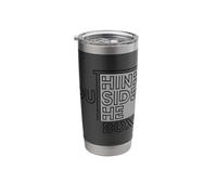 Think Outside The Box Minimalist Motivational Stainless Steel Insulated Tumbler