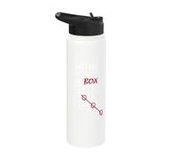 Think Outside The Box Tic-Tac-Toe T-Shirt Stainless Steel Insulated Water Bottle