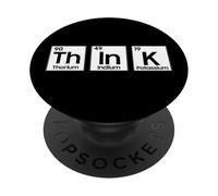 Think Periodic Table of Elements PopSockets Adhesive PopGrip