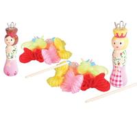 Think Pink Girls PRETTY AS A PRINCESS KNITTING DOLL (SINGLE)