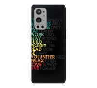 Think Positive Words Quotes Case Cover For OnePlus 9 Pro