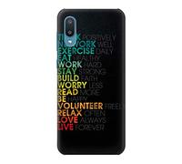 Think Positive Words Quotes Case Cover For Samsung Galaxy A02, Galaxy M02