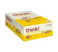 Think Products Think Thin High Protein Bar, Lemon Delight, 10 (2.1 oz) bars