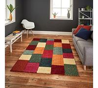 Think Rugs Brooklyn 21830 Hand Carved Rug, Multi, 200 x 290 Cm