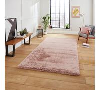Think Rugs Super Teddy Dusty Rose Shaggy Rug - 80x150cm