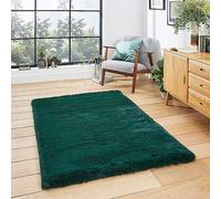 Think Rugs Super Teddy Rug White