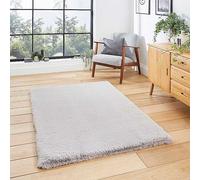 Think Rugs Super Teddy Rug White