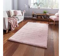 Think Rugs Super Teddy Rug White
