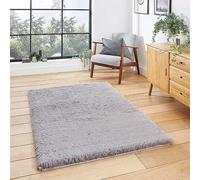 Think Rugs Super Teddy Rug White